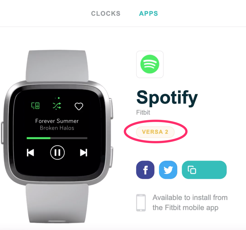 Can you download spotify songs on fitbit versa 2 smartwatch